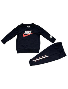 Nike Tuta Felpa E Pantalone Nero kids