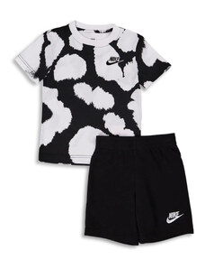 Nike Sportswear Con Stampa All Over Dot Tute black white kids
