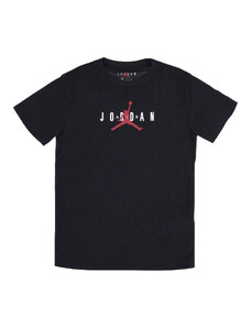JORDAN Nike Sportswear T-shirt in cotone mini logo black kids