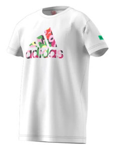 Adidas t-shirt white kids