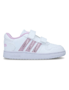 Adidas Hoops Cmf I Scarpe white pink kids