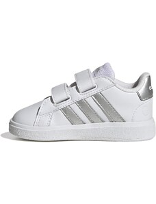 Adidas SCARPE GRAND COURT LIFESTYLE HOOK AND LOOP white silver