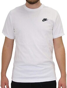 Nike Sportswear Club t-shirt bianca uomo