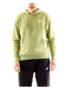 Nike Sportswear Club Felpa con cappuccio e zip Verde uomo