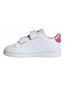 Adidas Advantage I Scarpe white pink kids