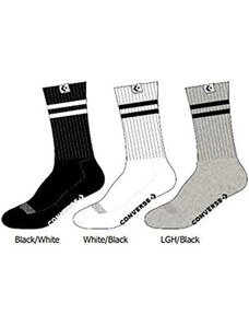 Converse Convers Calze multicolor 3 pezzi black grey white unisex