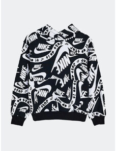 Nike Sportswear Club Fleece Felpa pullover con cappuccio e stampa kids