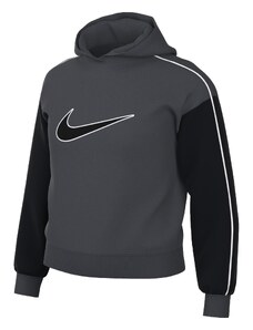 Nike Felpa pullover oversize in fleece con cappuccio
