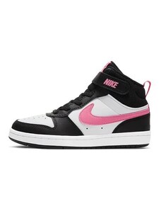 Nike Court Borough Mid black pink PS