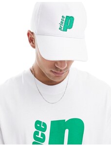 Prince - Cappellino bianco con logo sul davanti