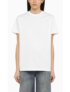 WARDROBE.NYC T-shirt girocollo bianca in cotone