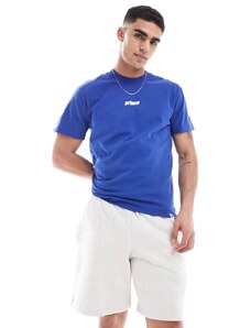 Prince - T-shirt blu con logo sulla schiena