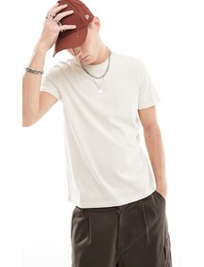 New Look - T-shirt girocollo bianca-Bianco