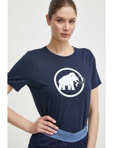 Mammut maglietta da sport Mammut Core colore blu navy
