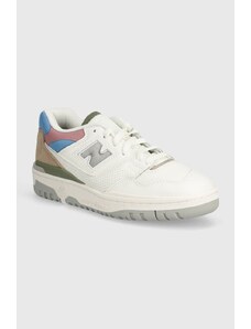 New Balance sneakers in pelle 550 colore bianco BB550PGA