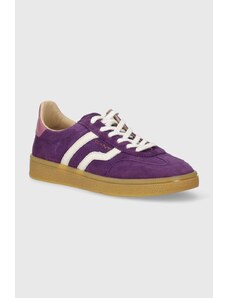 Gant sneakers in camoscio Cuzima colore violetto 28533550.G507