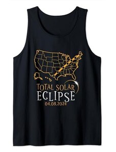 Solar Eclipse 2024 Totality Apparel Solar Eclipse 2024 Party America Totality Total USA Canotta