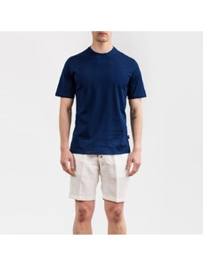 Fefè Napoli FEFE' GLAMOUR - T-shirt in cotone filo di scozia - Colore: Blu,Taglia: XXL