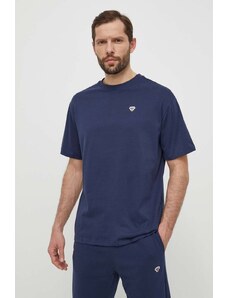 Hummel t-shirt in cotone colore blu navy