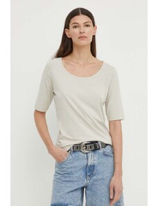 Marc O'Polo t-shirt donna colore beige
