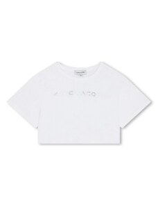 MARC JACOBS KIDS T-shirt bianca crop