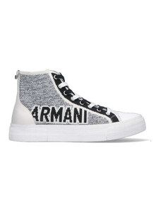 EMPORIO ARMANI Sneaker donna bianca/nera SNEAKERS