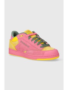 Reebok Classic sneakers in pelle Club C Bulc colore rosa 100074246