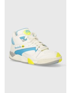 Reebok Classic sneakers in pelle Court Victory Pump colore bianco 100203275