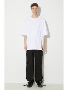 Vans t-shirt in cotone Premium Standards SS T-Shirt LX uomo colore bianco VN000GBYWHT1