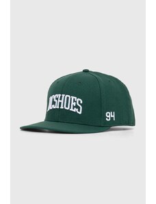 DC berretto da baseball colore verde con applicazione