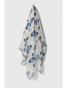 Max Mara Leisure foulard in cotone colore blu
