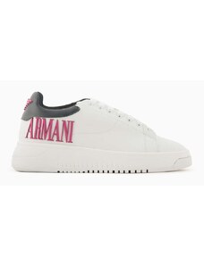 Emporio Armani sneakers in pelle colore bianco X3X024 XR127 C682