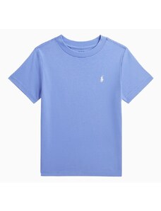 Polo Ralph Lauren T-shirt girocollo azzurra in cotone