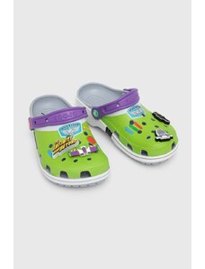 Crocs ciabatte slide Toy Story Buzz Classic Clog donna colore verde 209545