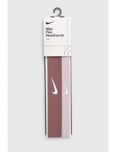 Nike fascia per capelli pacco da 2 colore rosa