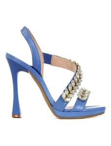 TIFFI - Sandalo con pietre - Colore: Blu,Taglia: 37
