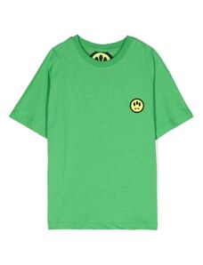 BARROW KIDS T-shirt verde logo retro