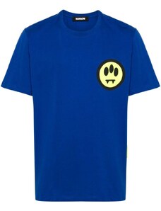 BARROW T-shirt blu logo lettering retro