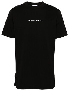 FAMILY FIRST MILANO T-shirt nera logo lettering