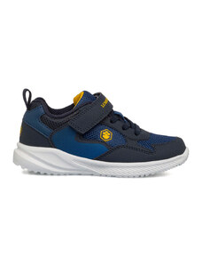 Sneakers blu navy da bambino con logo laterale Lumberjack Kidza PS