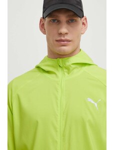 Puma giacca da corsa Favorite colore verde 523154