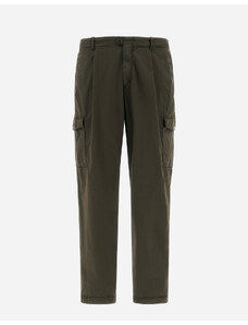 Herno PANTALONI IN DYED COTTON STRETCH