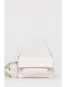 Desigual borsetta colore bianco