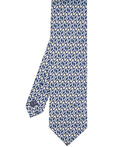 Cravatta in seta stampa ovali - TU VARI - FEFE NAPOLI 15217900101 - C