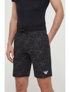 Emporio Armani Underwear pantaloncini lounge in cotone colore nero 111004 4R566