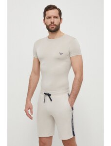 Emporio Armani Underwear maglietta lounge pacco da 2 colore beige 111670 4R733