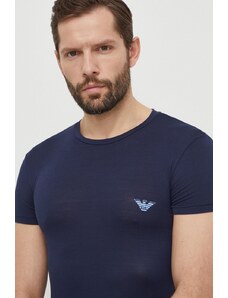 Emporio Armani Underwear maglietta lounge pacco da 2 colore blu navy 111670 4R733