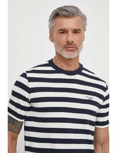Marc O'Polo t-shirt in cotone uomo colore blu navy