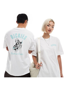 Dickies - Mclean - T-shirt a maniche corte bianca - In esclusiva per ASOS-Bianco