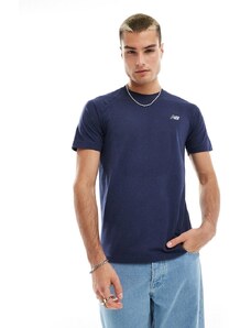 New Balance - T-shirt in maglia blu
